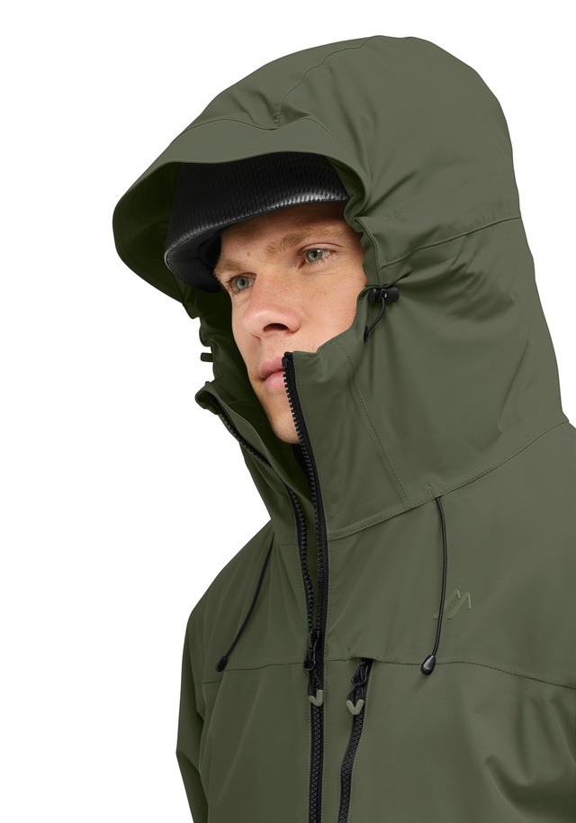 Maier Sports Skijacke »Pleso« Herren Winterjacke wasserdicht, mit RV-Taschen und Kapuze