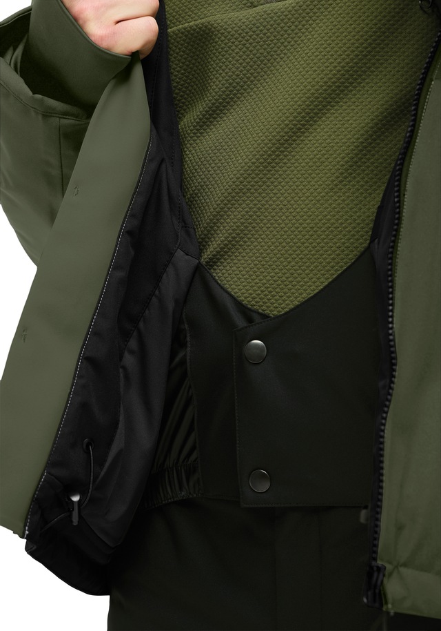Maier Sports Skijacke »Pleso« Herren Winterjacke wasserdicht, mit RV-Taschen und Kapuze