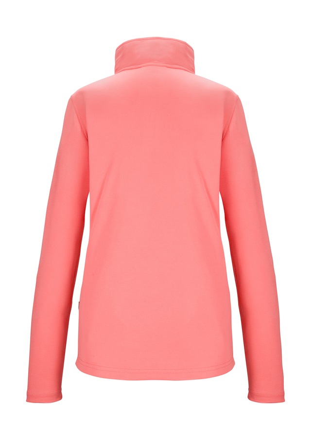 Killtec Langarmshirt »KSW 293 WMN LS SHRT« Langärmliges Stretchshirt mit Stehkragen und Kinnschutz