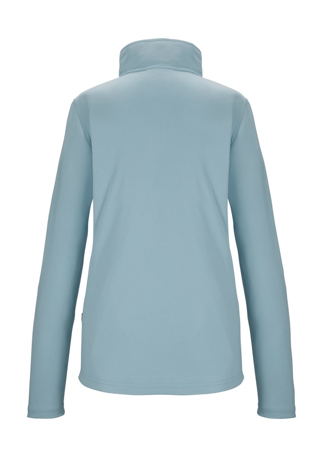 Killtec Langarmshirt »KSW 293 WMN LS SHRT« Langärmliges Stretchshirt mit Stehkragen und Kinnschutz