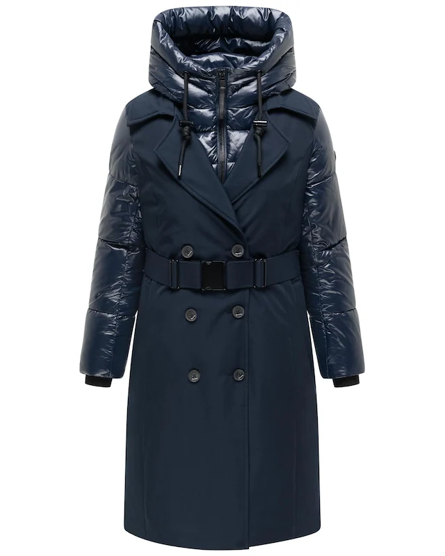 Navahoo Trenchcoat »City-Glow 14« Klassischer Mantel mit herausnehmbarem Stepp-Inlay