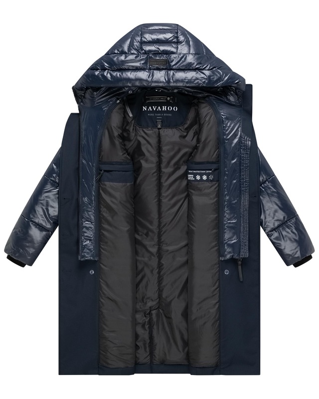 Navahoo Trenchcoat »City-Glow 14« Klassischer Mantel mit herausnehmbarem Stepp-Inlay