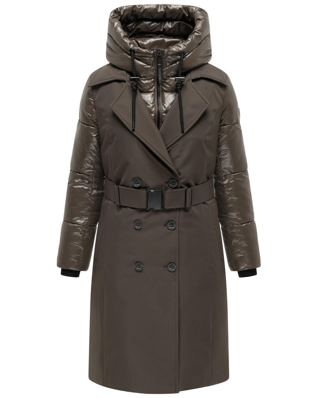 Navahoo Trenchcoat »City-Glow 14« Klassischer Mantel mit herausnehmbarem Stepp-Inlay