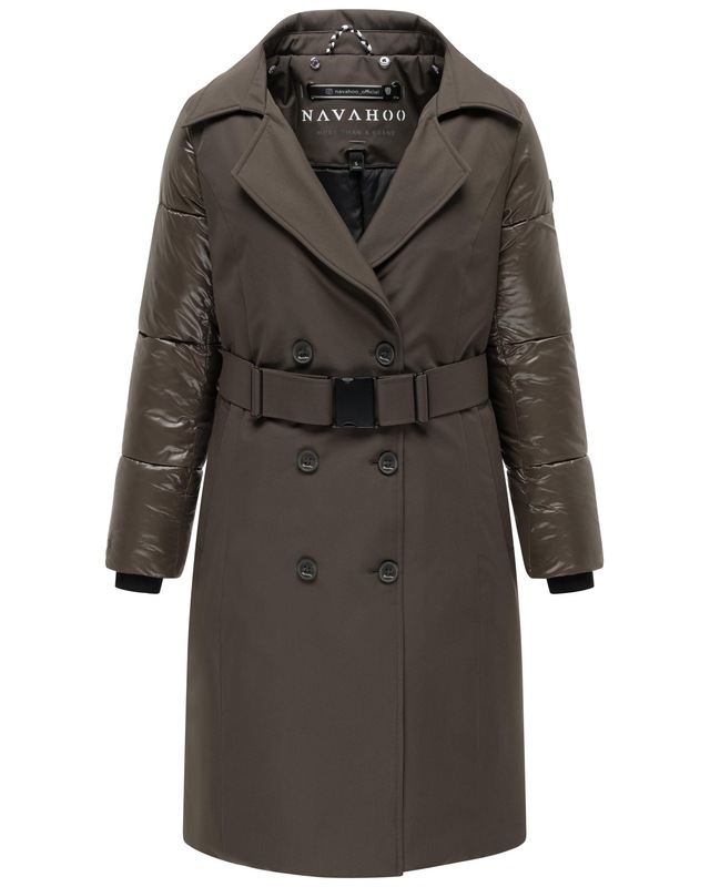 Navahoo Trenchcoat »City-Glow 14« Klassischer Mantel mit herausnehmbarem Stepp-Inlay