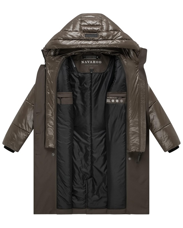 Navahoo Trenchcoat »City-Glow 14« Klassischer Mantel mit herausnehmbarem Stepp-Inlay