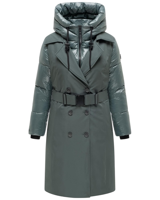 Navahoo Trenchcoat »City-Glow 14« Klassischer Mantel mit herausnehmbarem Stepp-Inlay