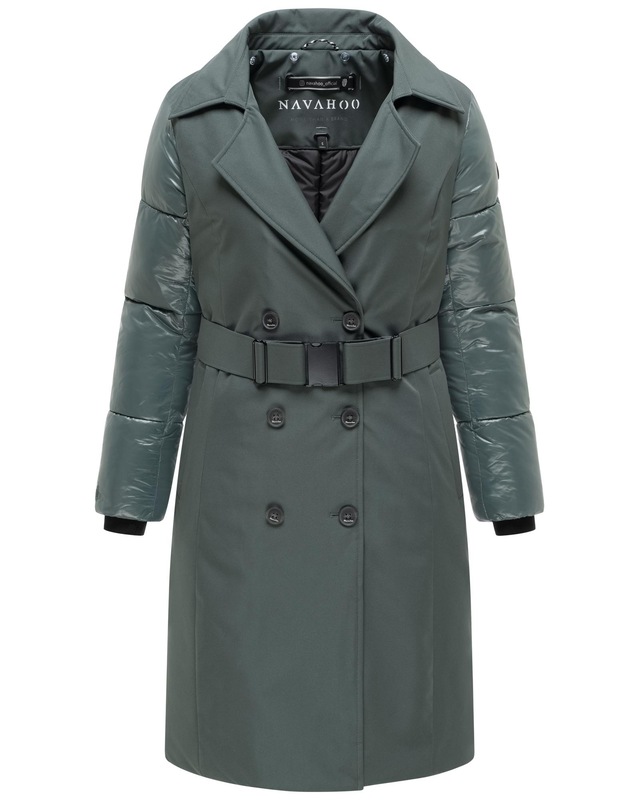 Navahoo Trenchcoat »City-Glow 14« Klassischer Mantel mit herausnehmbarem Stepp-Inlay