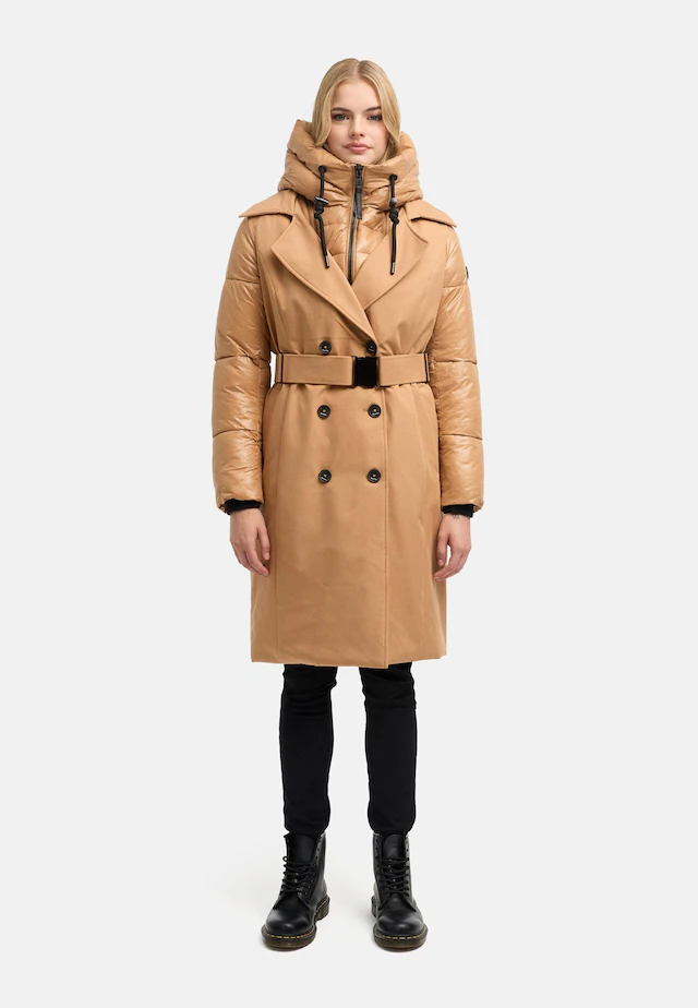Navahoo Trenchcoat »City-Glow 14« Klassischer Mantel mit herausnehmbarem Stepp-Inlay