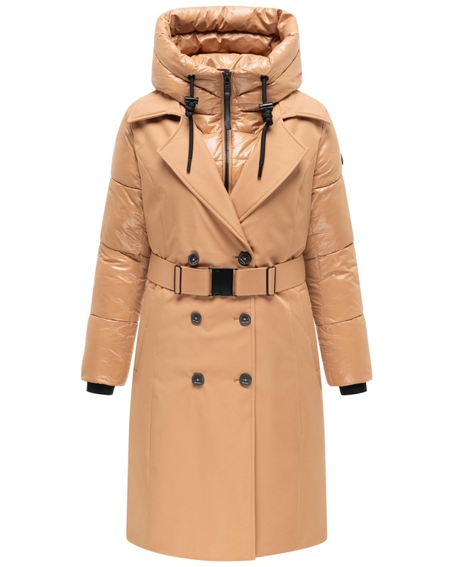 Navahoo Trenchcoat »City-Glow 14« Klassischer Mantel mit herausnehmbarem Stepp-Inlay