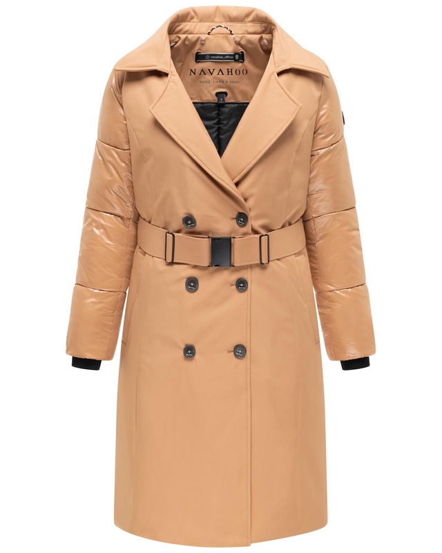 Navahoo Trenchcoat »City-Glow 14« Klassischer Mantel mit herausnehmbarem Stepp-Inlay