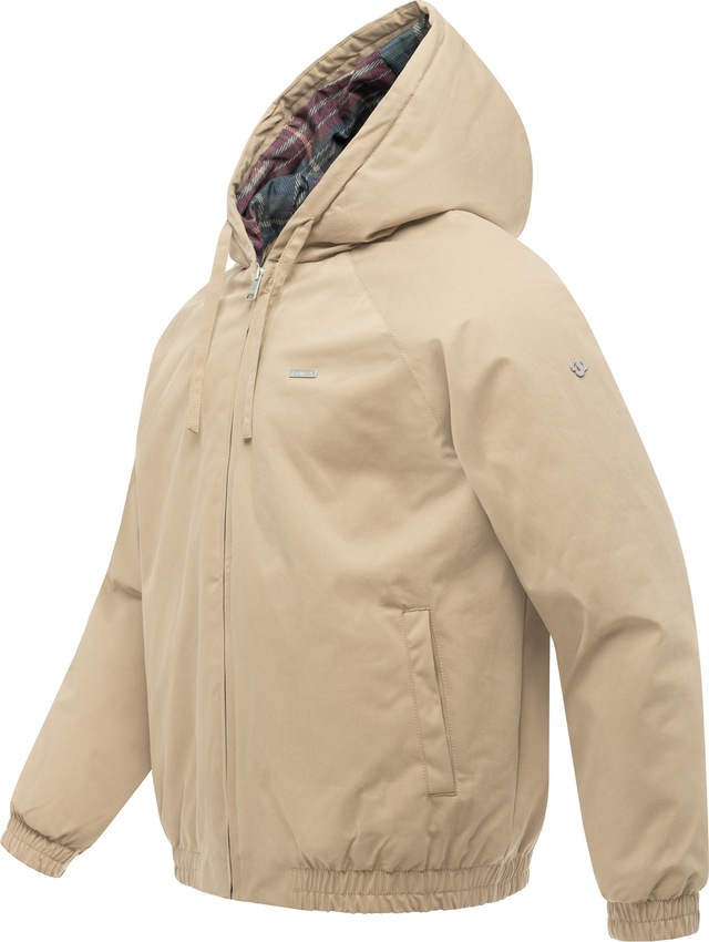 Ragwear Outdoorjacke »Terron Y« mit Kapuze Sportive Jacke mit kontrastierendem Innenfutter