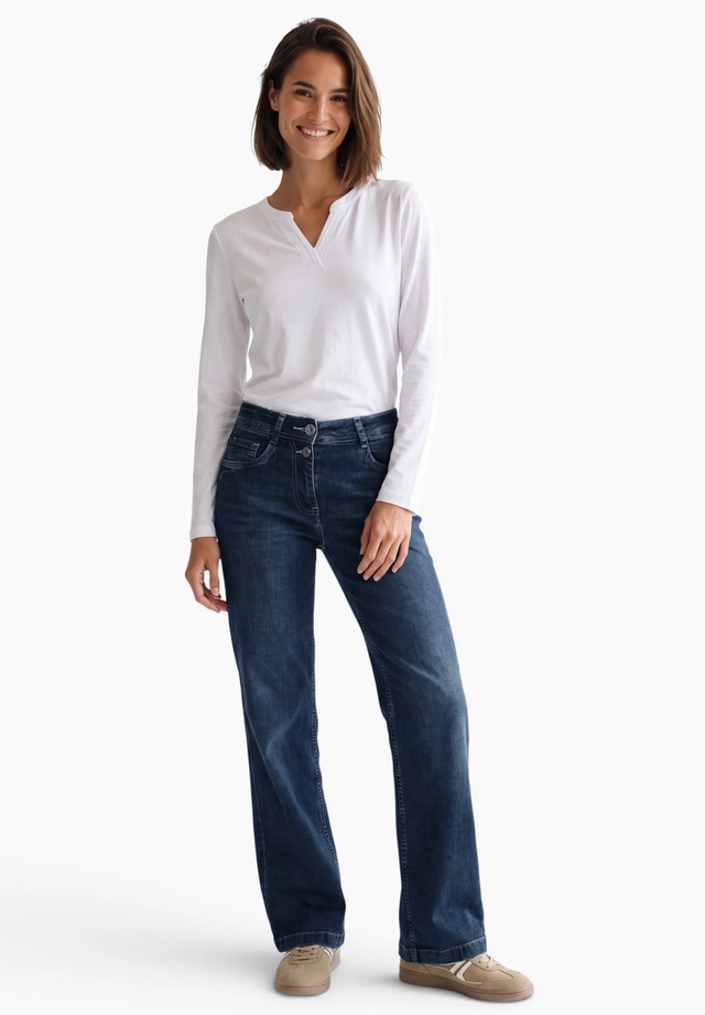 Cecil Loose-fit-Jeans mit Wide Legs