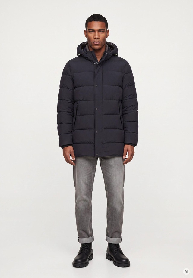 Milestone Winterjacke »MSTedros« ohne Kapuze mit Logo-Print