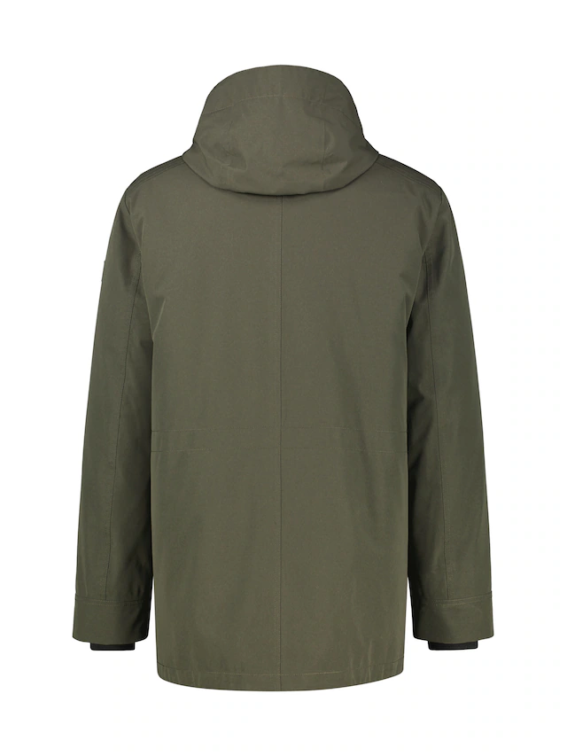 LERROS Parka »Jacke im Parka-Stil, wind- und wasserabweisend, große Größen« mit Kapuze