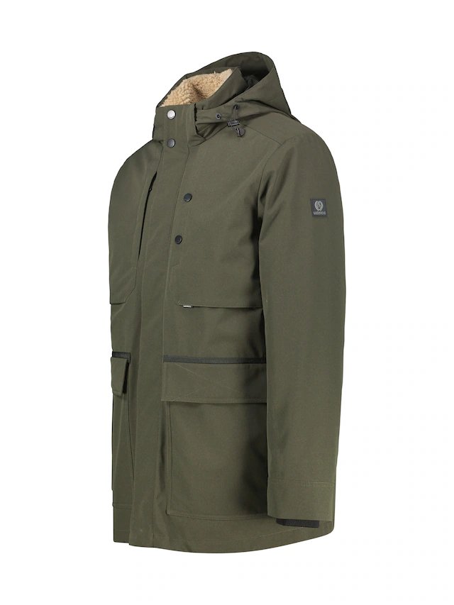 LERROS Parka »Jacke im Parka-Stil, wind- und wasserabweisend, große Größen« mit Kapuze