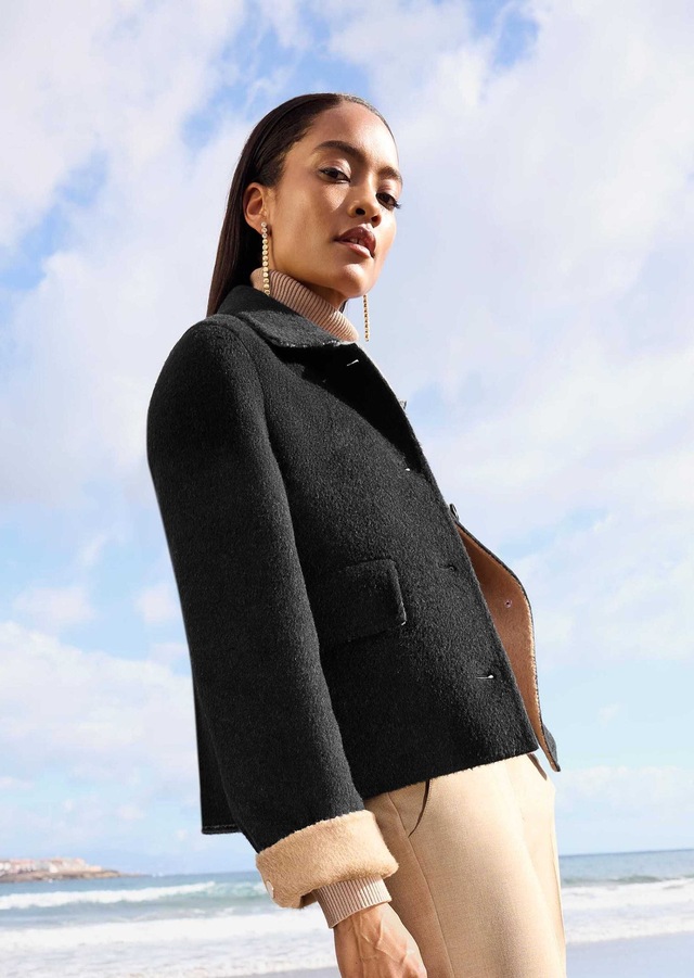 MADELEINE Kurzjacke »Jacke Doubleface-Jacke in kastiger Form«