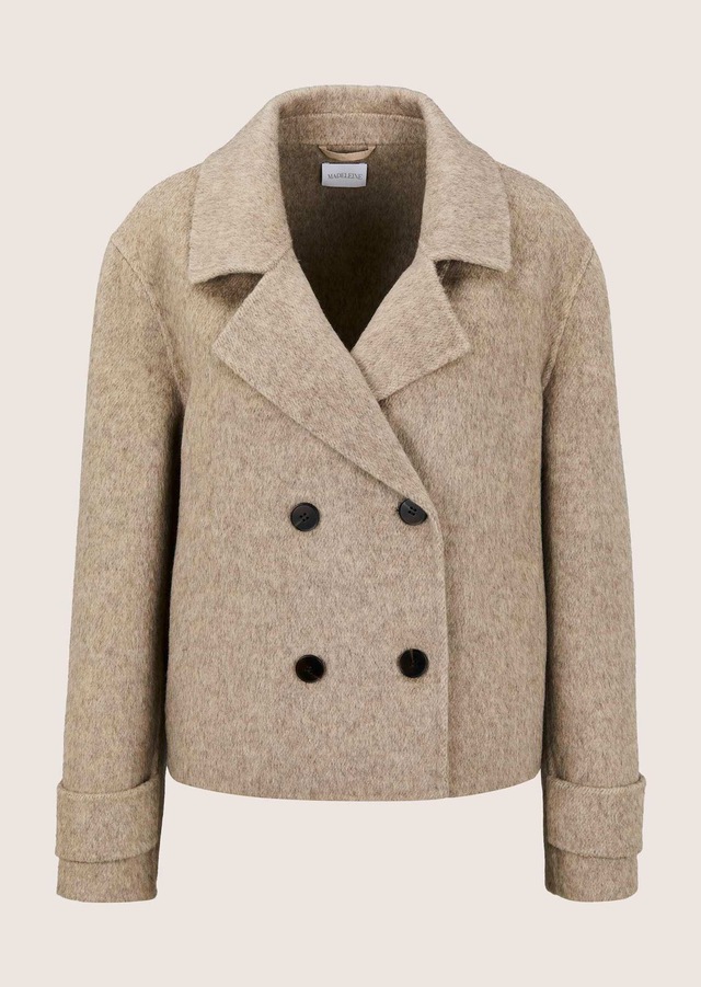 MADELEINE Kurzjacke »Jacke Caban-Jacke mit breitem Reverskragen«