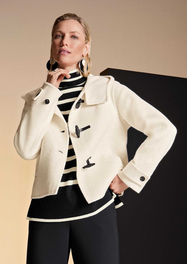 MADELEINE Kurzjacke »Jacke Kurzer Dufflecoat in Doubleface«
