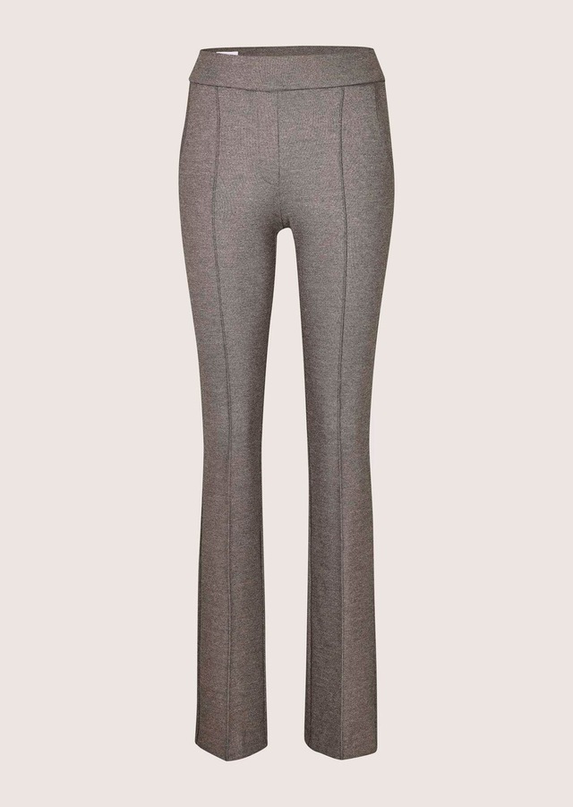 MADELEINE Jerseyhose »Hose Bootcut-Jerseyhose mit Glanzeffekt«