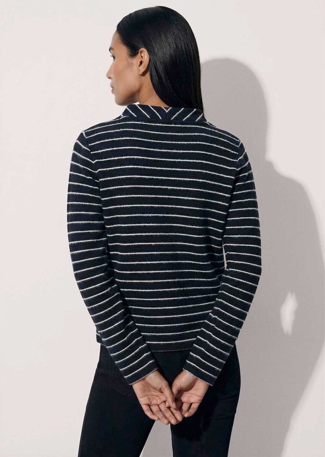 MADELEINE Langarmshirt »Shirt Ringelshirt mit Paillettenband«