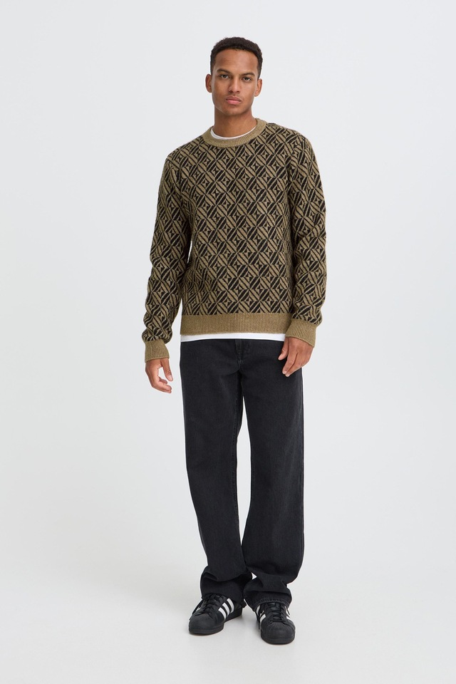 Blend Strickfleece-Pullover »Strickpullover BHBrono ONeck Knit«
