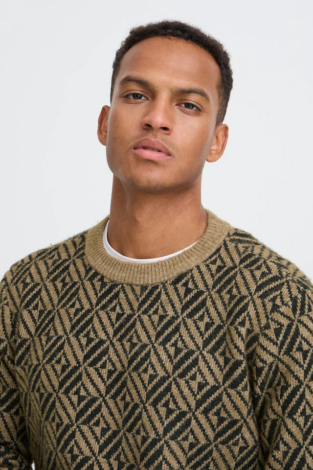 Blend Strickfleece-Pullover »Strickpullover BHBrono ONeck Knit«