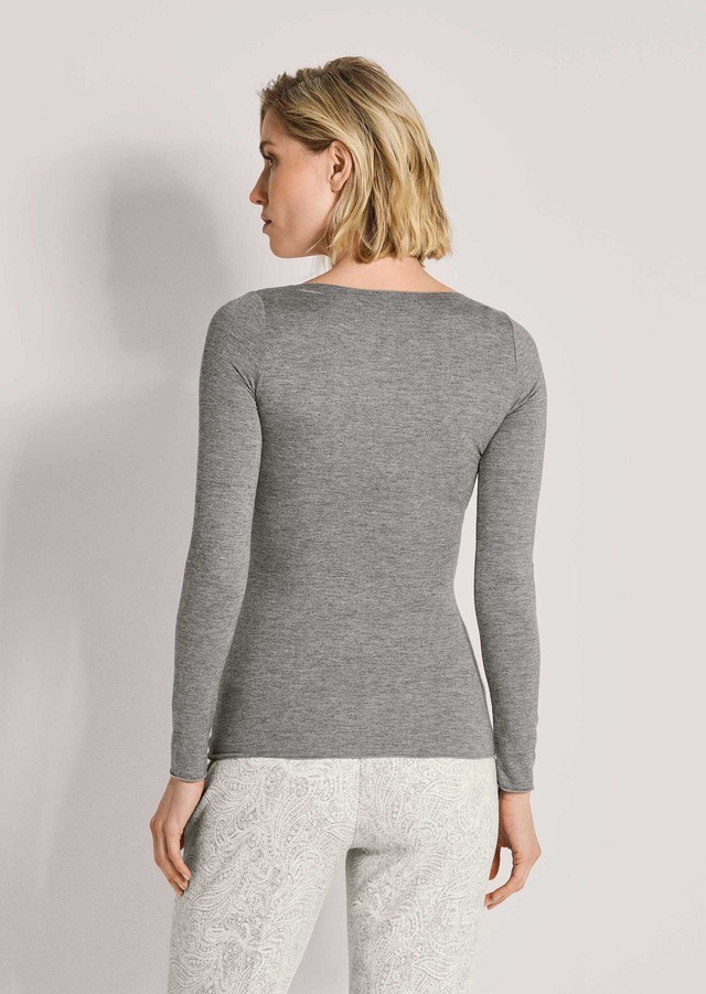 MADELEINE Langarmshirt »Shirt Langarmshirt mit Rundhals & Kaschmir«