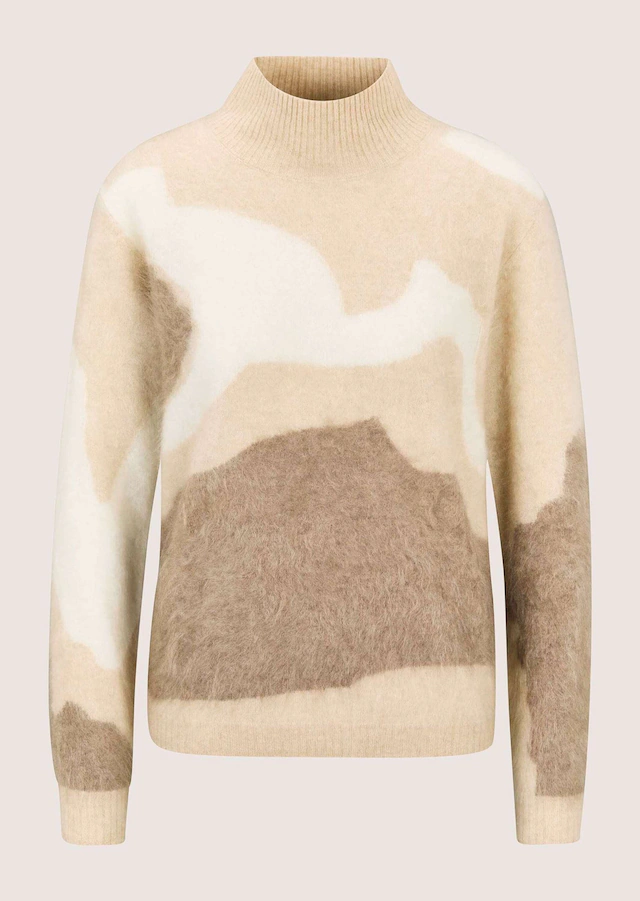MADELEINE Longpullover »Pullover Gebrushter Kaschmirpullover«