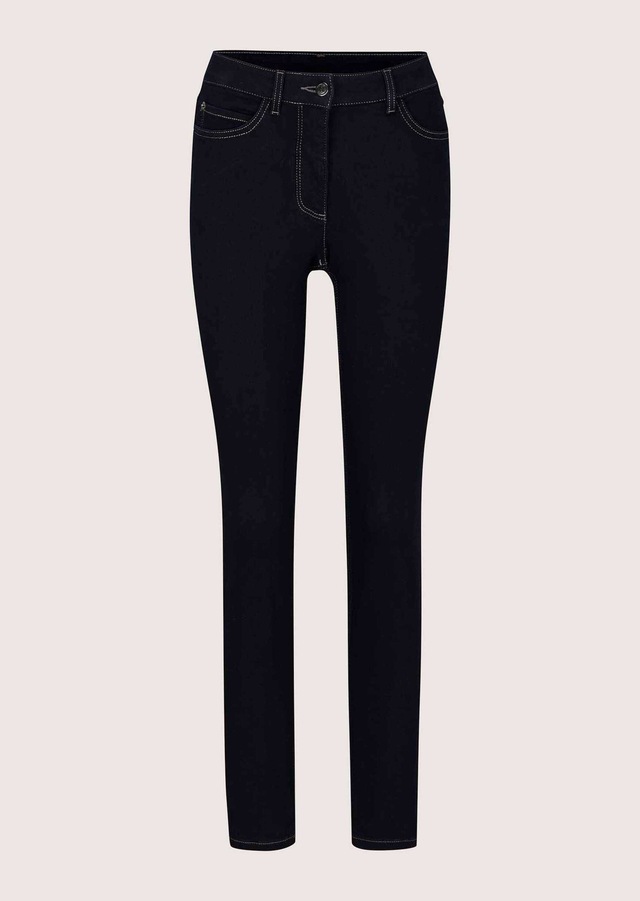 MADELEINE Regular-fit-Jeans »Hose Bequeme Skinny-Jeans aus Powerstretch«