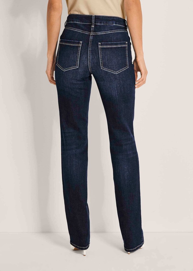 MADELEINE Regular-fit-Jeans »Hose Schmale Jeans mit geradem Bein«