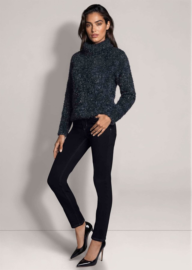 MADELEINE Langarmshirt »Shirt Flauschiges Sweatshirt mit Rollkragen«