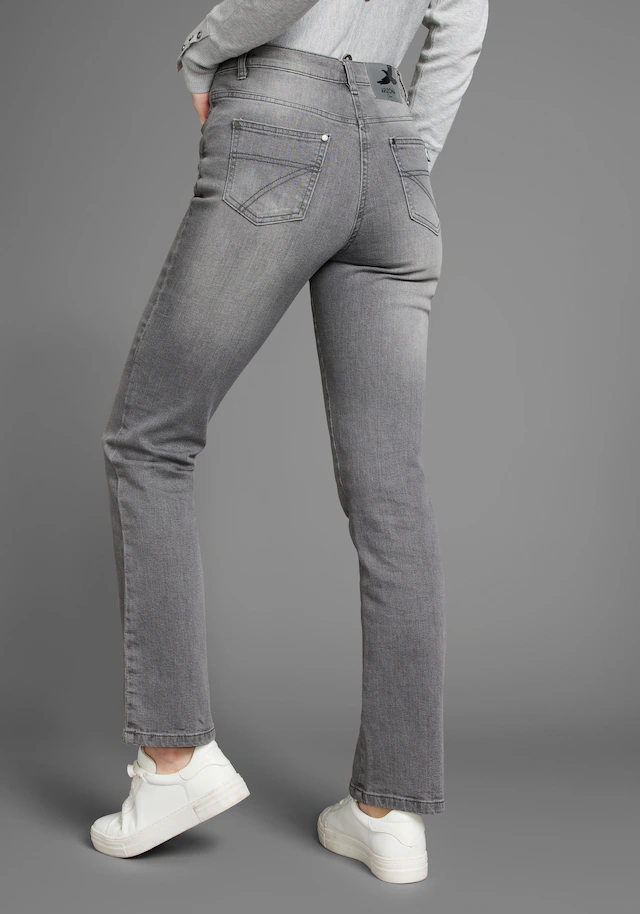 Arizona Gerade Jeans »Annett« bequeme Passform, 5-Pocket-Style, hohe Taille