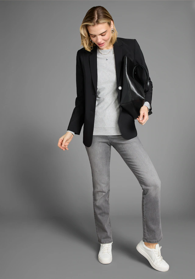 Arizona Gerade Jeans »Annett« bequeme Passform, 5-Pocket-Style, hohe Taille
