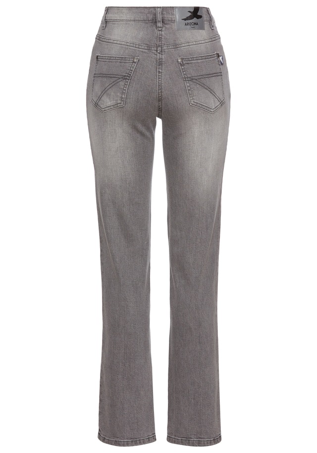 Arizona Gerade Jeans »Annett« bequeme Passform, 5-Pocket-Style, hohe Taille