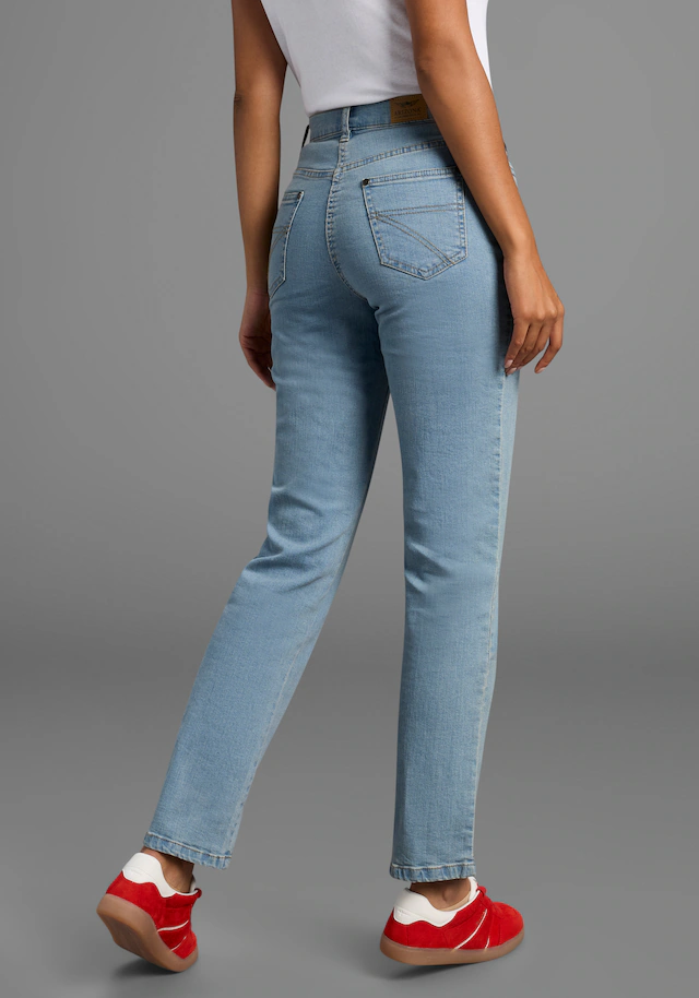 Arizona Gerade Jeans »Annett« bequeme Passform, 5-Pocket-Style, hohe Taille