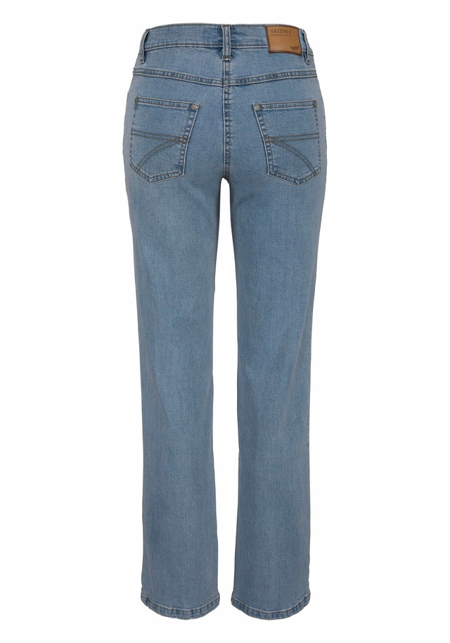 Arizona Gerade Jeans »Annett« bequeme Passform, 5-Pocket-Style, hohe Taille