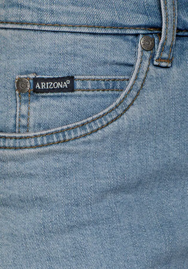 Arizona Gerade Jeans »Annett« bequeme Passform, 5-Pocket-Style, hohe Taille