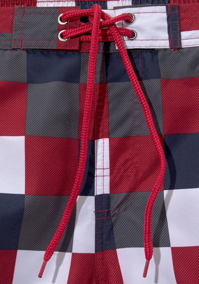 Buffalo Badeshorts im trendigen Karo-Design