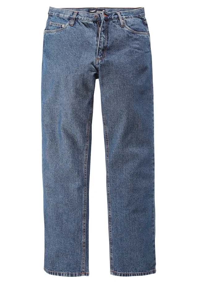 Arizona Regular-fit-Jeans »James« regular fit, gerades Bein, Five-Pocket-Form, normale Leibhöhe