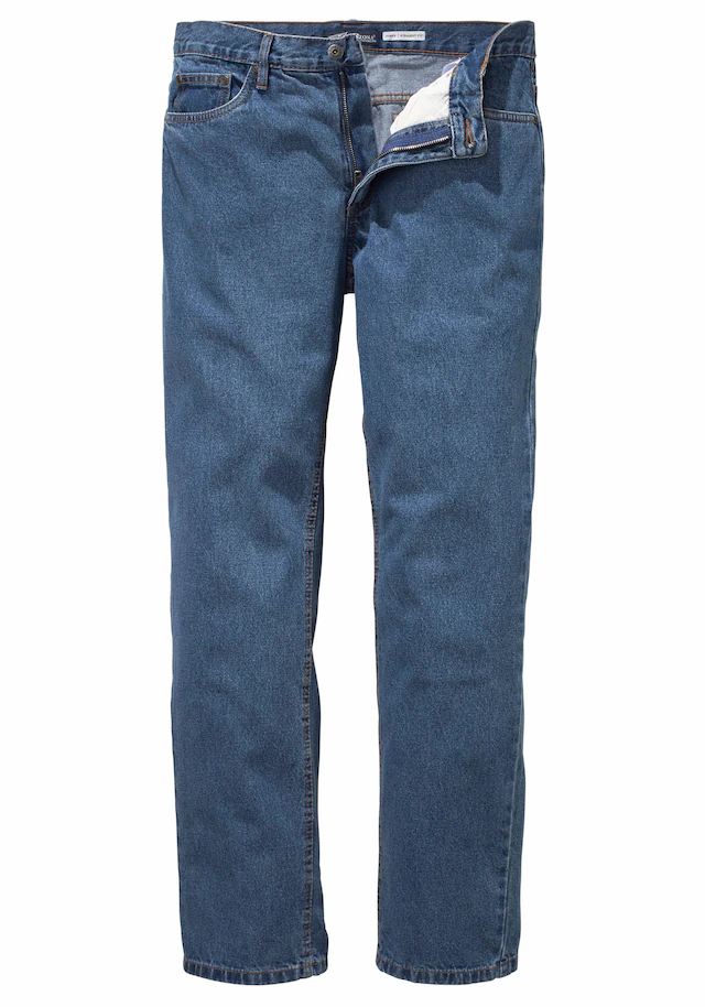 Arizona Regular-fit-Jeans »James« regular fit, gerades Bein, Five-Pocket-Form, normale Leibhöhe
