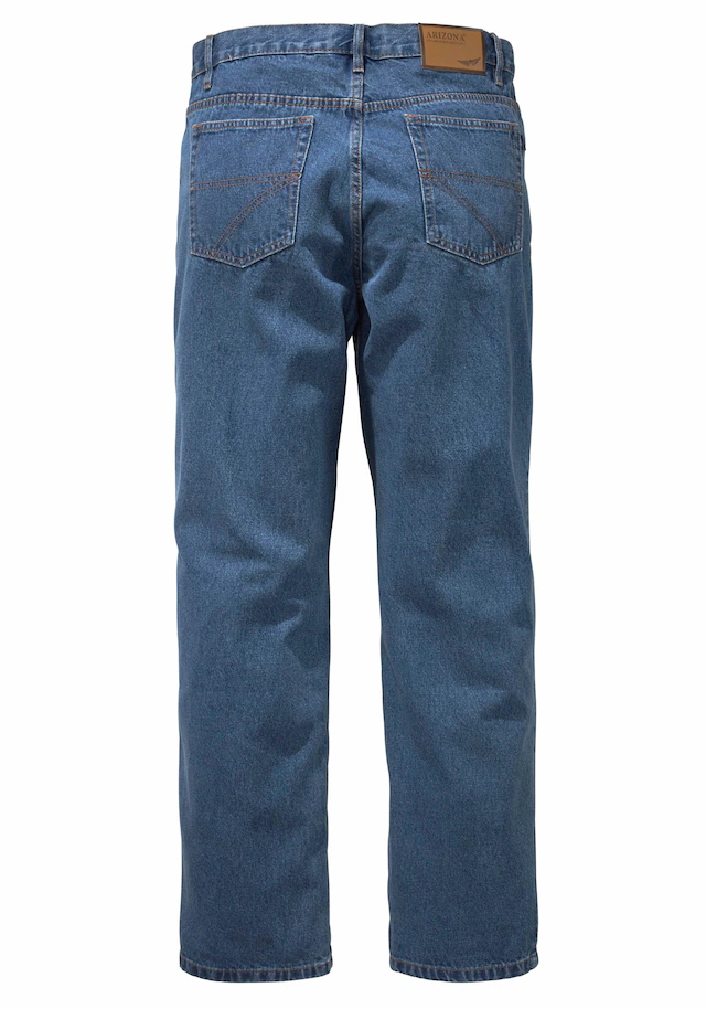 Arizona Regular-fit-Jeans »James« regular fit, gerades Bein, Five-Pocket-Form, normale Leibhöhe