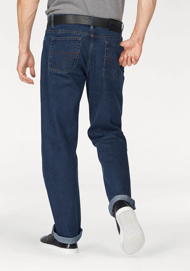 Arizona Regular-fit-Jeans »James« regular fit, gerades Bein, Five-Pocket-Form, normale Leibhöhe
