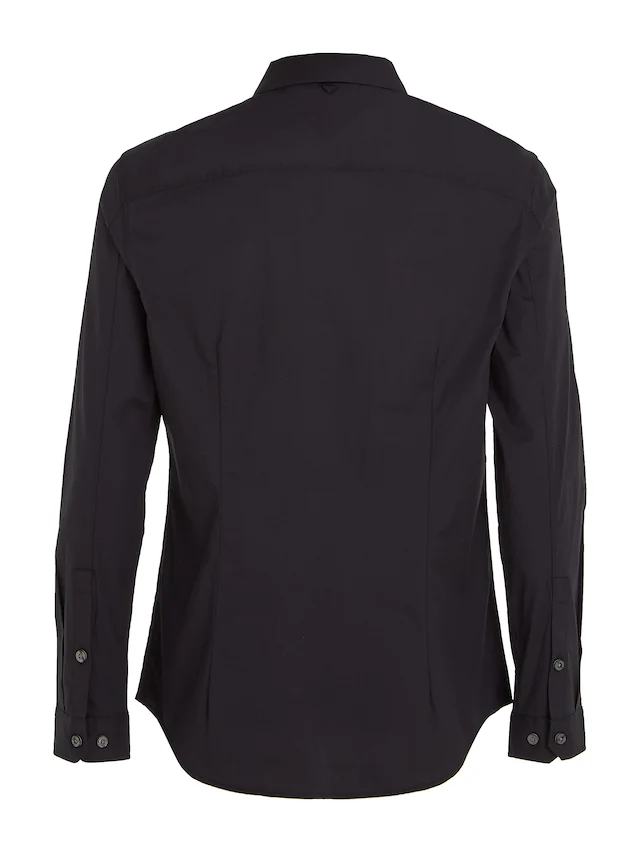Tommy Jeans Langarmhemd »Sabim Stretch Shirt« Stretch Hemd, Premium, Slim Fit, mit Elasthan
