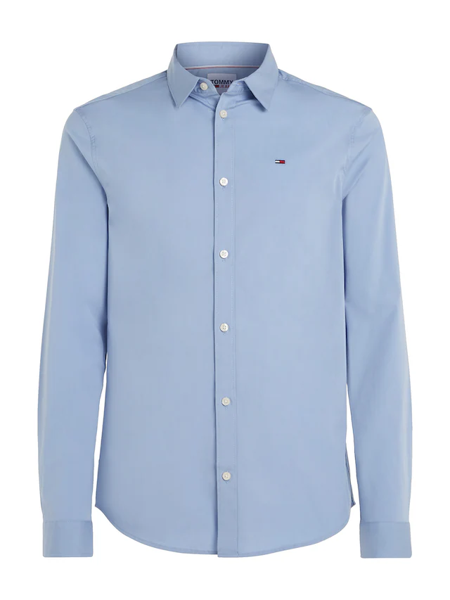 Tommy Jeans Langarmhemd »Sabim Stretch Shirt« Stretch Hemd, Premium, Slim Fit, mit Elasthan