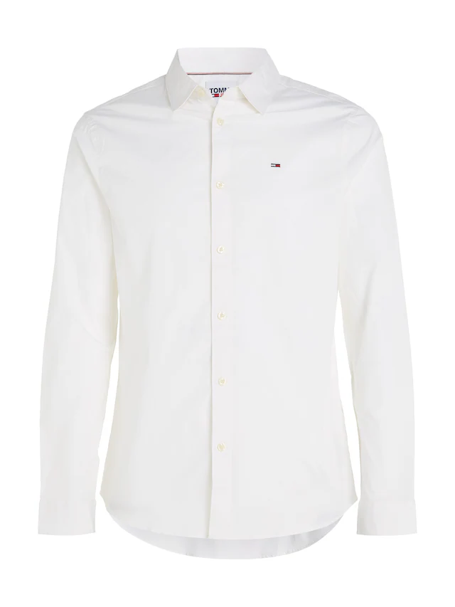 Tommy Jeans Langarmhemd »Sabim Stretch Shirt« Stretch Hemd, Premium, Slim Fit, mit Elasthan