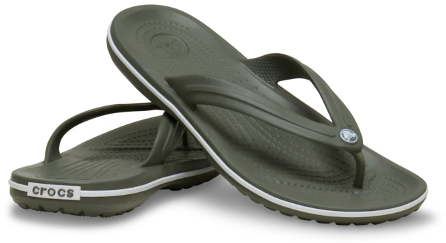Crocs Zehentrenner »Crocband Flip« Sommerschuh, Schlappen, Poolslides, Dianette, zum Baden