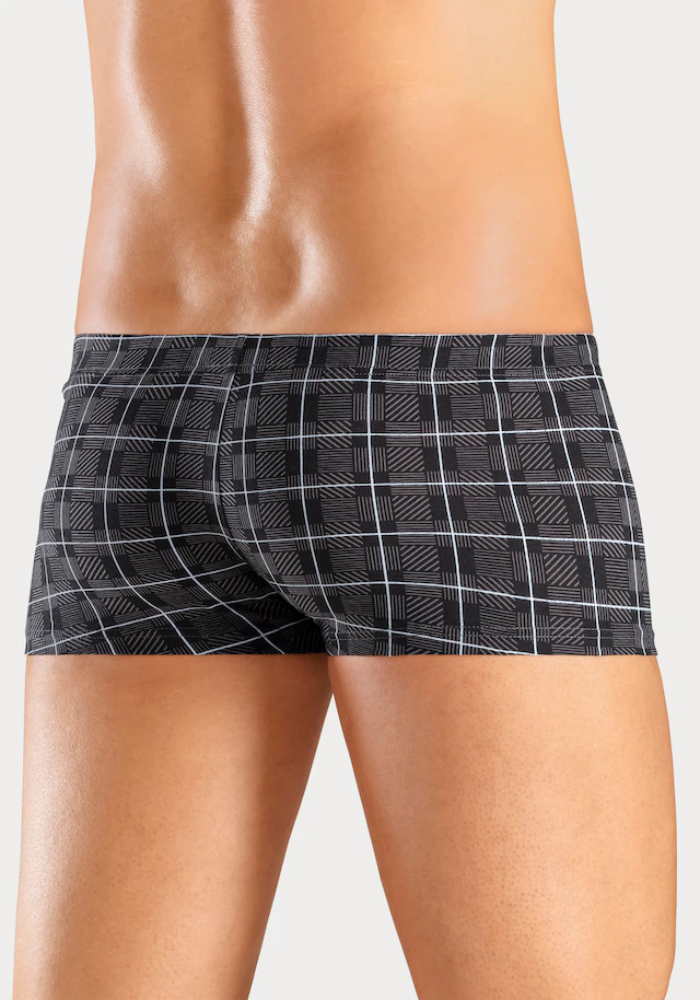 H.I.S Hipster Packung, 5 Stk. knapp sitzende Boxershorts aus Baumwoll-Stretch-Qualität