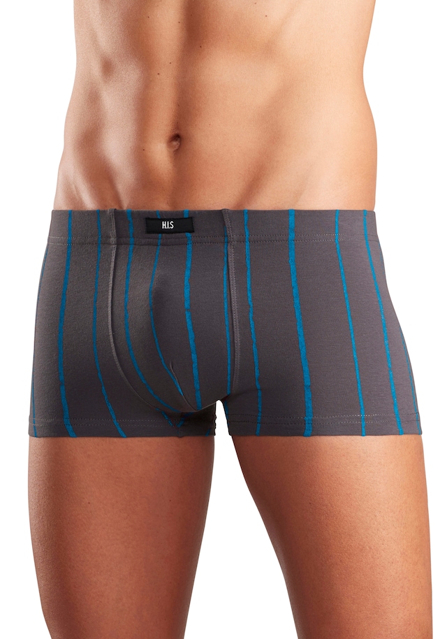 H.I.S Hipster Packung, 5 Stk. knapp sitzende Boxershorts aus Baumwoll-Stretch-Qualität