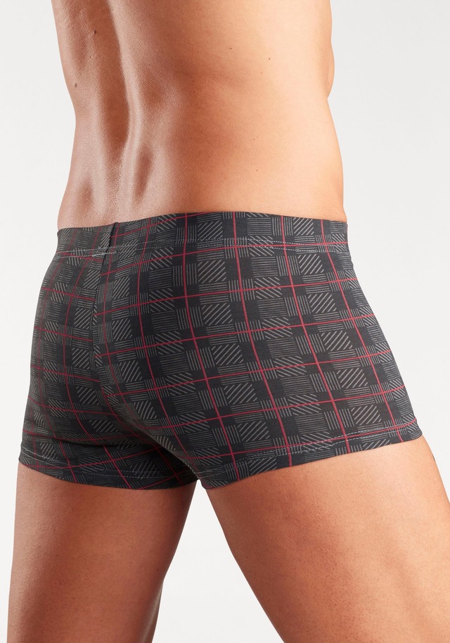 H.I.S Hipster Packung, 5 Stk. knapp sitzende Boxershorts aus Baumwoll-Stretch-Qualität
