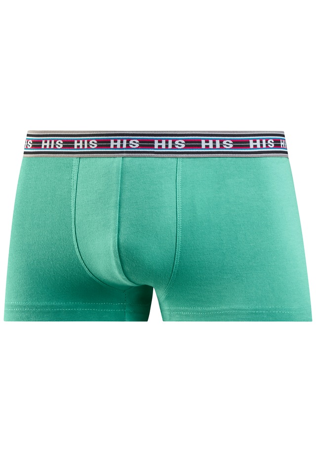 H.I.S Hipster Packung, 5 Stk. knapp sitzende Boxershorts aus Baumwoll-Stretch-Qualität